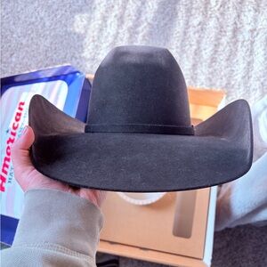 American Hat Company 40X Black Felt hat